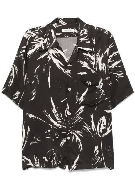 Black printed shirt Wales Bonner - men